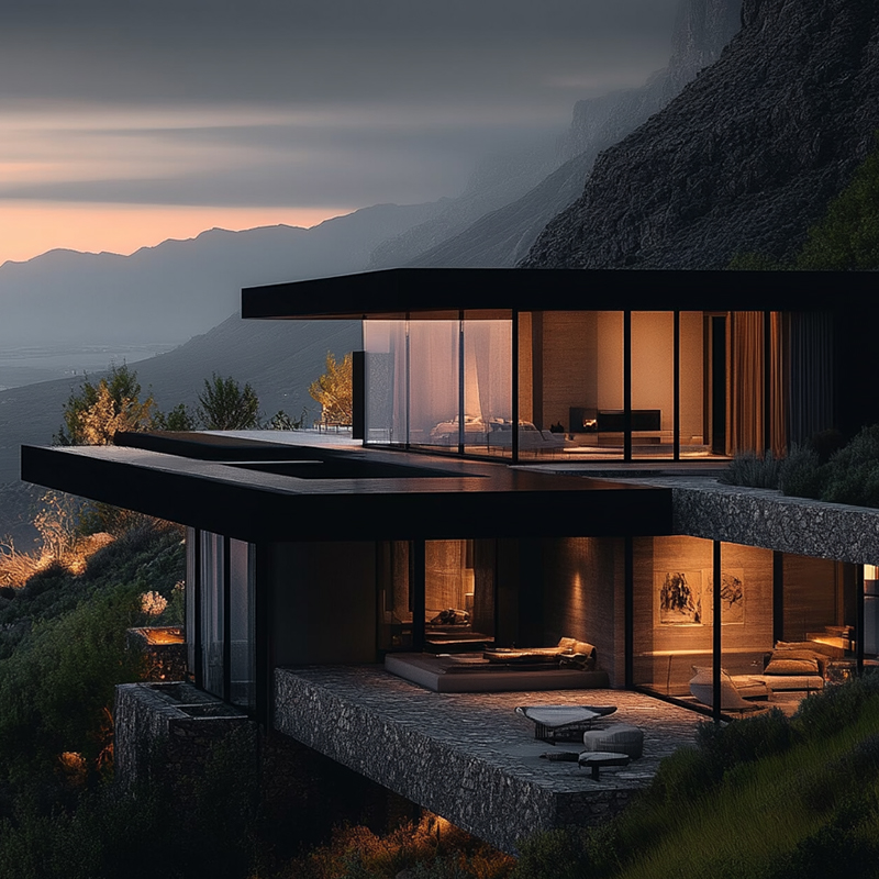 Архитектурная пленка для вилл